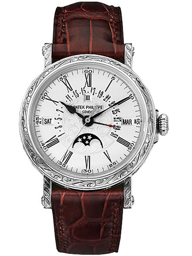 Patek Philippe Grand Complication Perpetual Calendar Mens watch - Click Image to Close